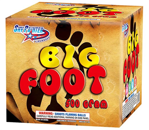 SKY PAINTER FIREWORKS 500GRAM SP5001 BIG FOOT 20 shots CAKE FIREWORKS