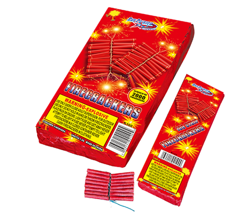 FIRECRACKER 100'S fireworks from China Christmas July season SKY PAINTER