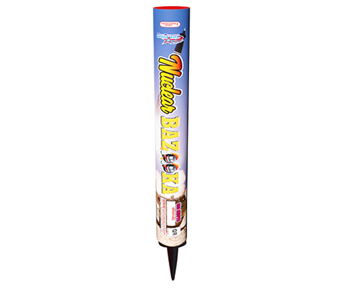 HAPPY FAMILY FIREWORKS ROMAN CANDLE JL21107 NUCLEAR BAZOOKA 328 shots CANDLE FIREWORKS
