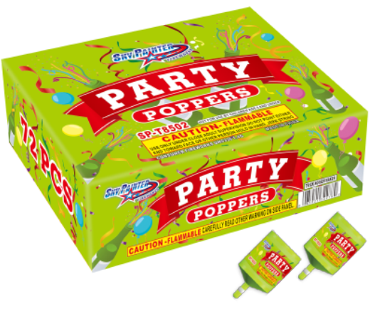 SKY PAINTER FIREWORKS PARTY POPPER SPT8502