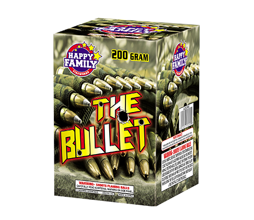 HAPPY FAMILY FIREWORKS 200GRAM JL222003 THE BULLET 16 shots CAKE FIREWORKS