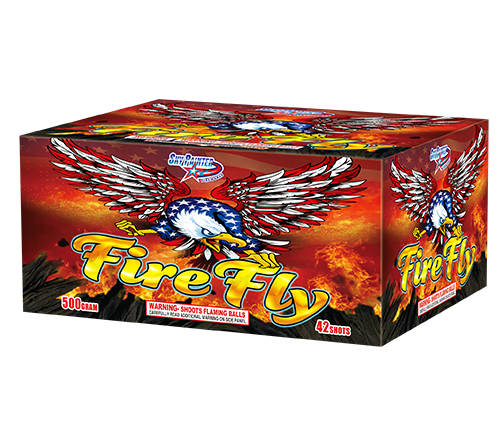 SKY PAINTER FIREWORKS 500GRAM CAKE SP52240 FIRE FLY 42 shots CAKE FIREWORKS