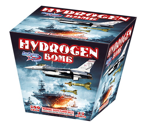 SKY PAINTER FIREWORKS 500GRAM CAKE SP52210 HYDROGEN BOMB 25 shots CAKE FIREWORKS