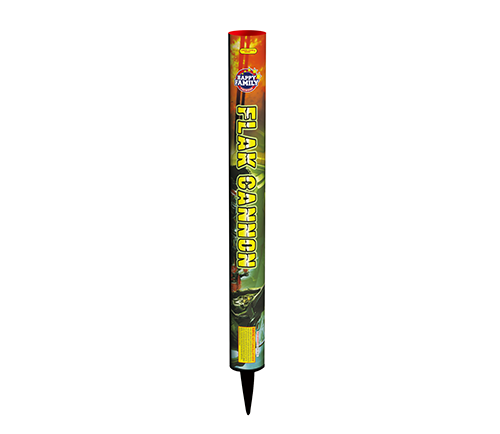 HAPPY FAMILY FIREWORKS ROMAN CANDLE JL222008X FLAK CANNON 320 shots CANDLE FIREWORKS