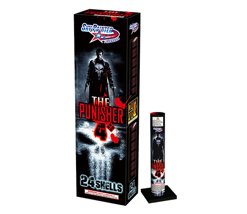SKY PAINTER FIREWORKS CANISTER SHELL SPC4005 THE PUNISHER 5 FIREWORKS