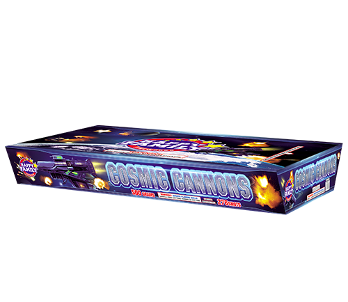 HAPPY FAMILY FIREWORKS 500GRAM JL522111 COSMIC CANNONS 276shots F CAKE FIREWORKS