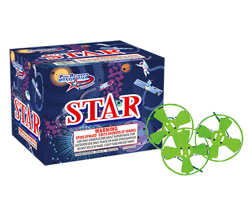 SKY PAINTER FIREWORKS SPINNER SP-0428 STAR SPINNER FIREWORKS